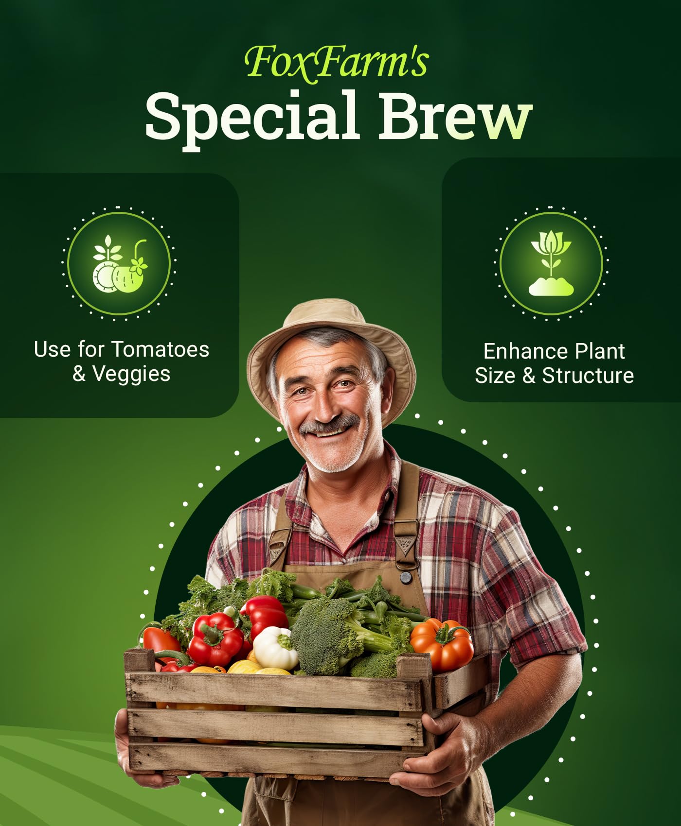 FoxFarm aplicación en sistema DWC con raíces expuestas beneficiándose
