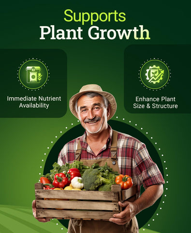 FoxFarm Grow Big etiqueta legible que facilita dosificación para crecimiento