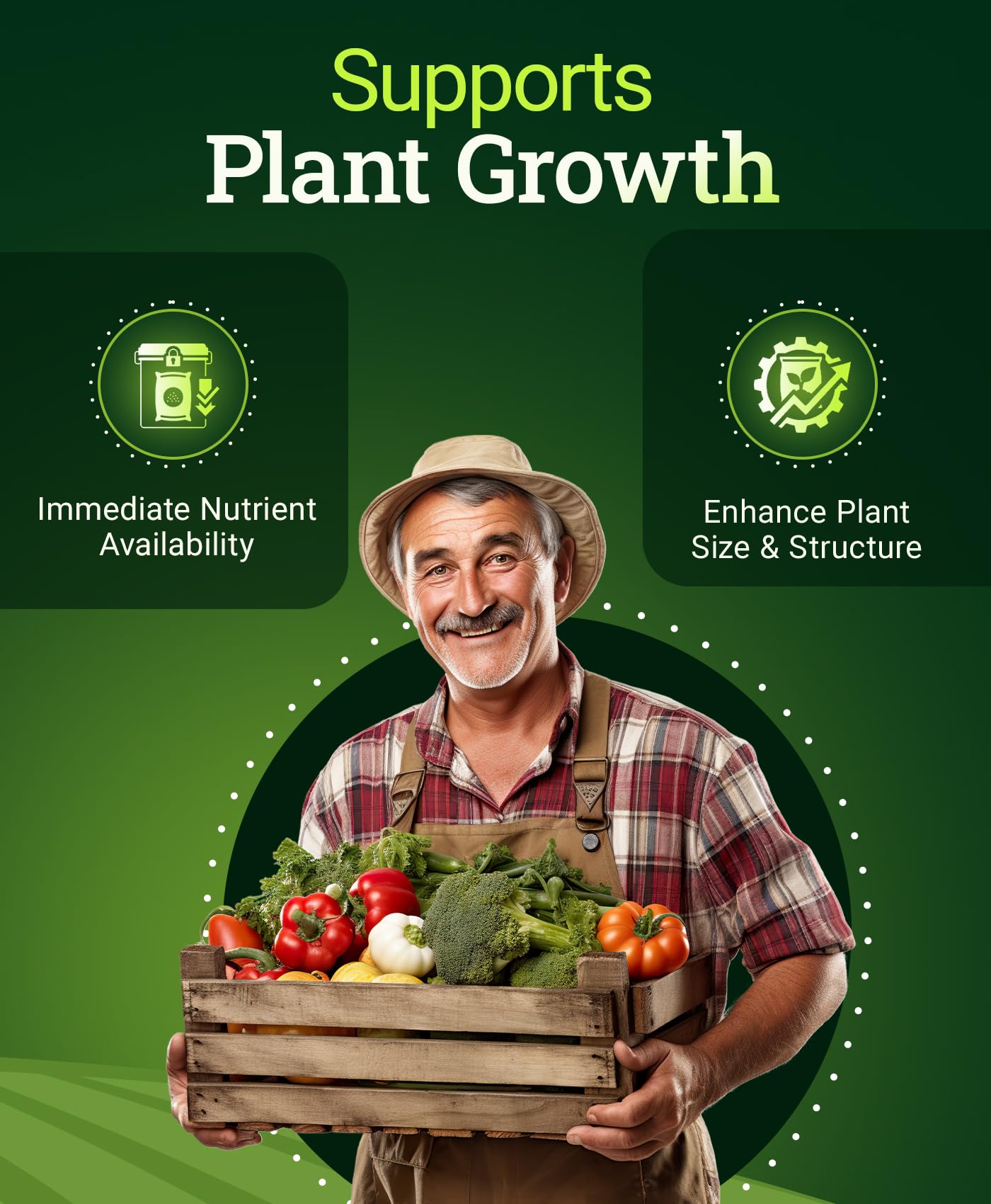 FoxFarm Grow Big en uso vertiendo solución en maceta para crecimiento
