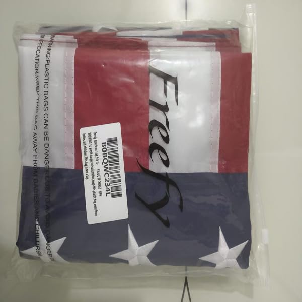 Freefy bandera como decoración de jardín para patriotismo visible