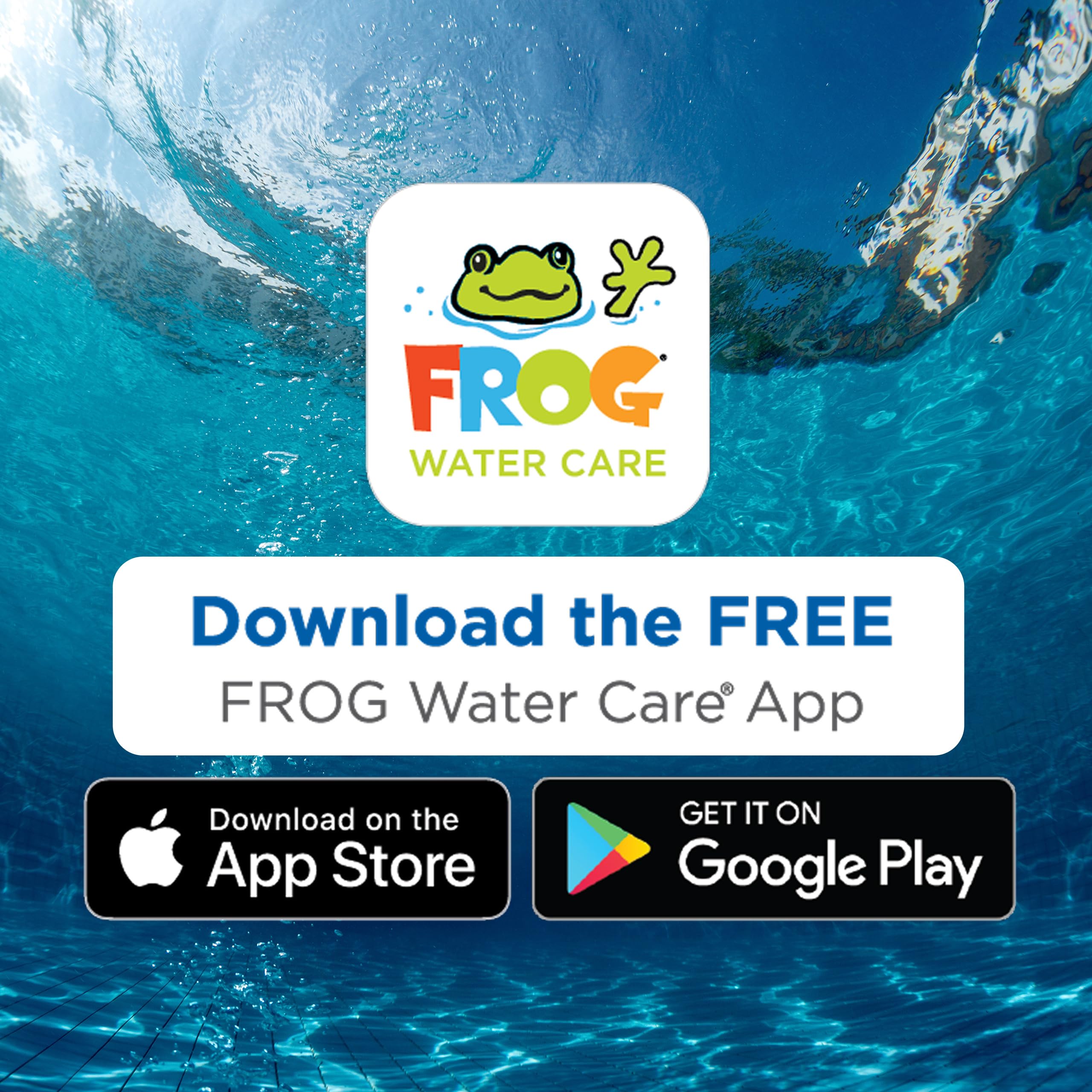 FROG cartucho flotando en piscina para mantenimiento sencillo y fiable