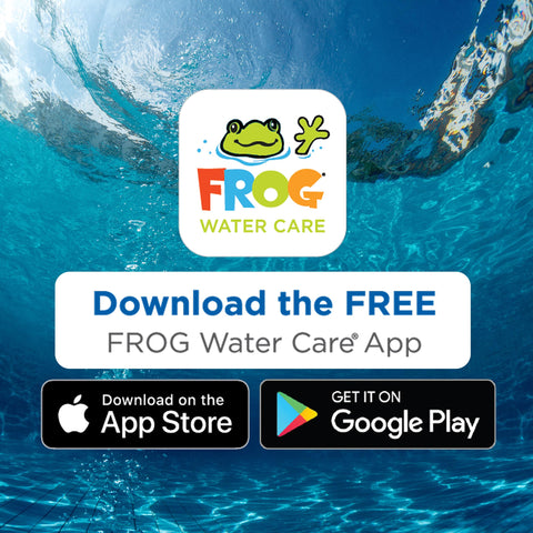 FROG cartucho flotando en piscina para mantenimiento sencillo y fiable