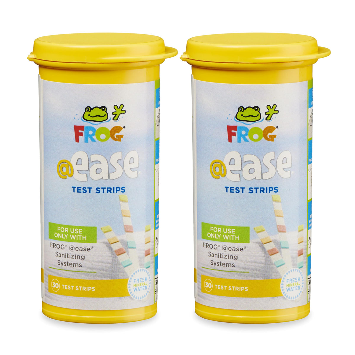 FROG envase frontal con tiras para diagnóstico rápido y mantenimiento fácil