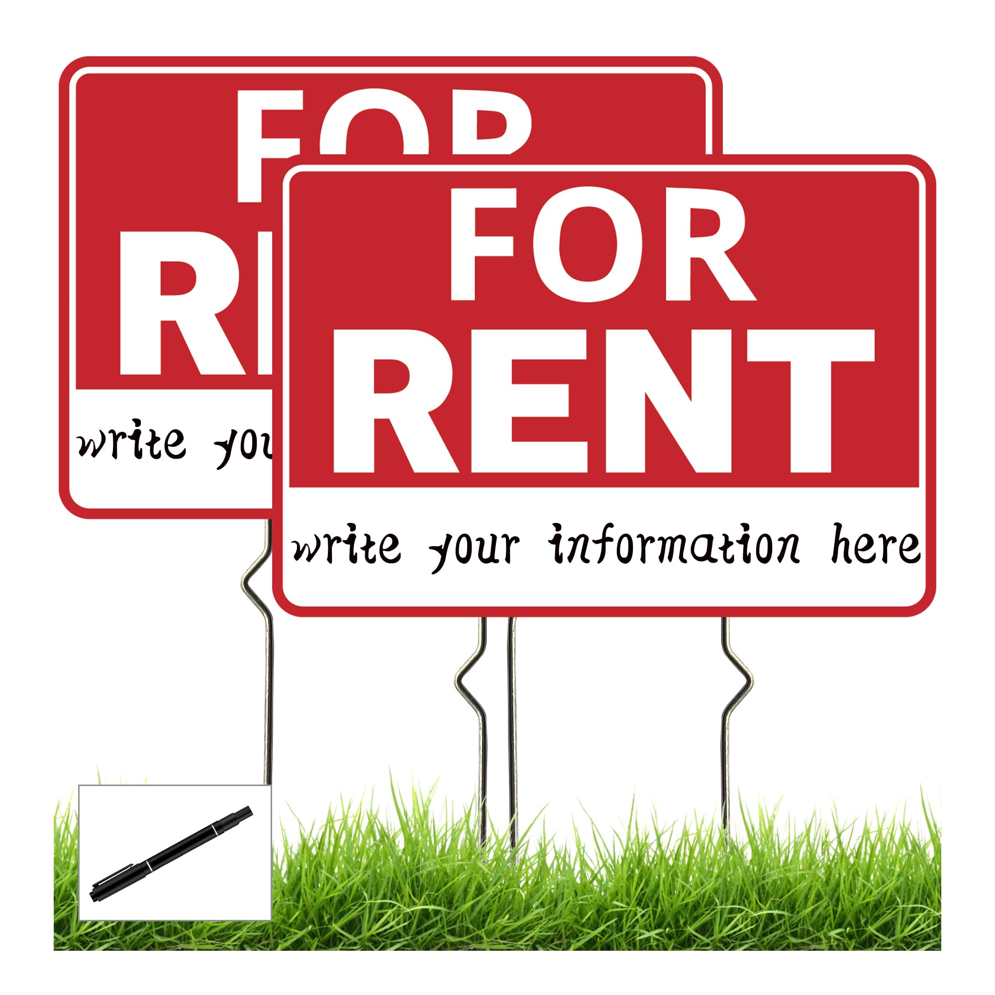Frohllia cartel frontal 17x12 visible para atraer inquilinos