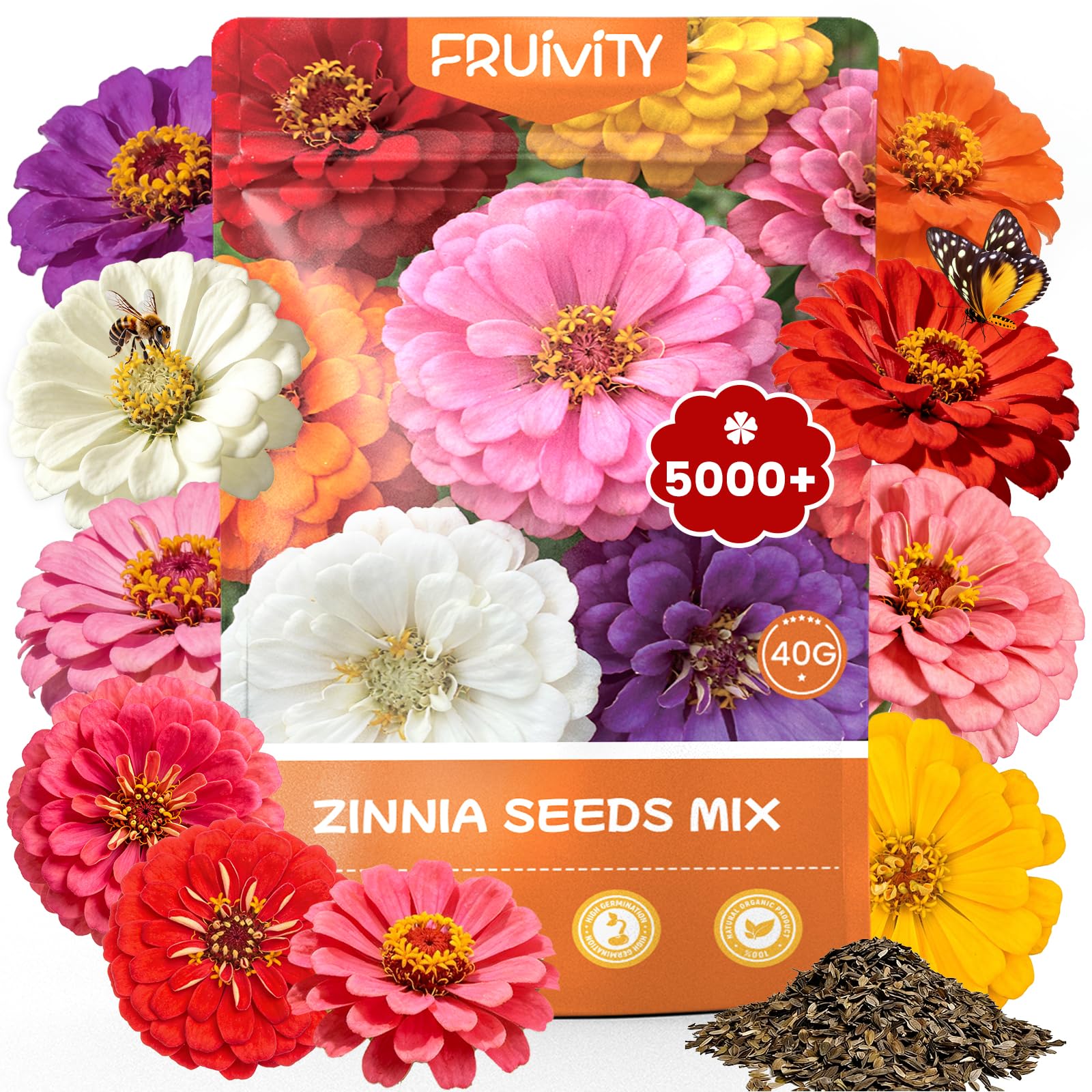 Fruivity empaque frontal mostrando mezcla de 7 colores y cantidad