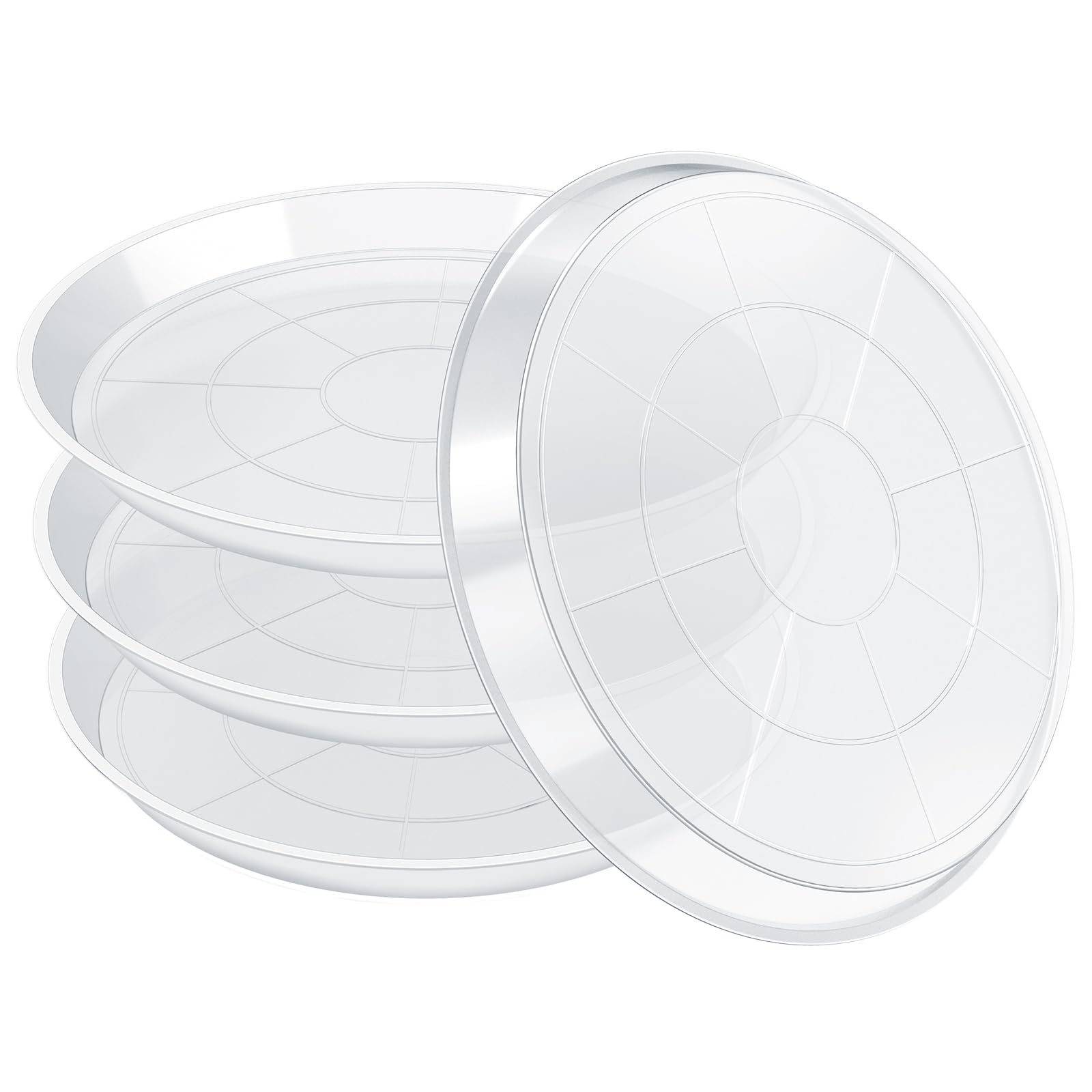 FUIJOL plato frontal 20" transparente mostrando forma y protección