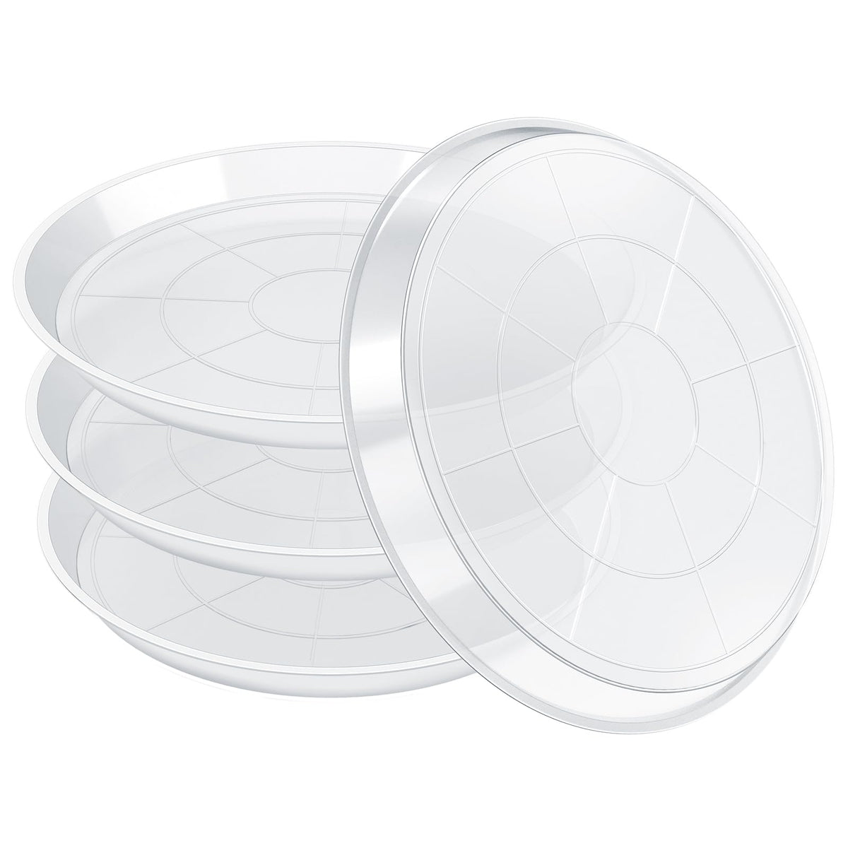 FUIJOL plato frontal 20" transparente mostrando forma y protección