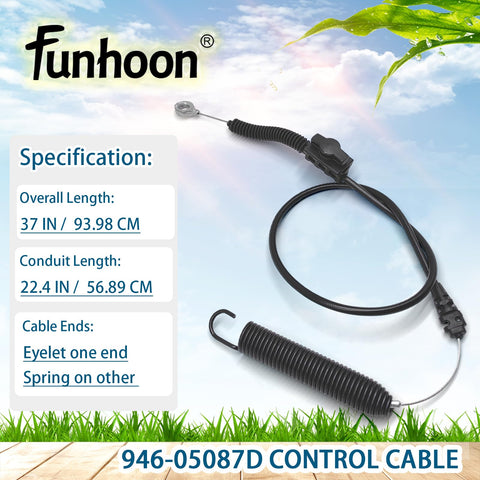 Funhoon cable detalle del ojete en extremo, conexión segura y precisa