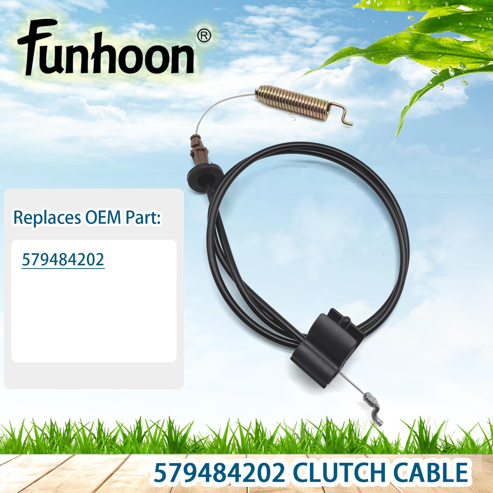 Funhoon primer plano del extremo y terminal para instalación segura