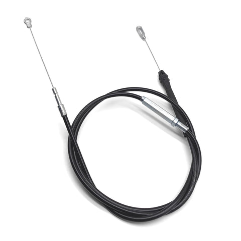 Funhoon cable de embrague frontal mostrando la longitud completa y ajuste rápido