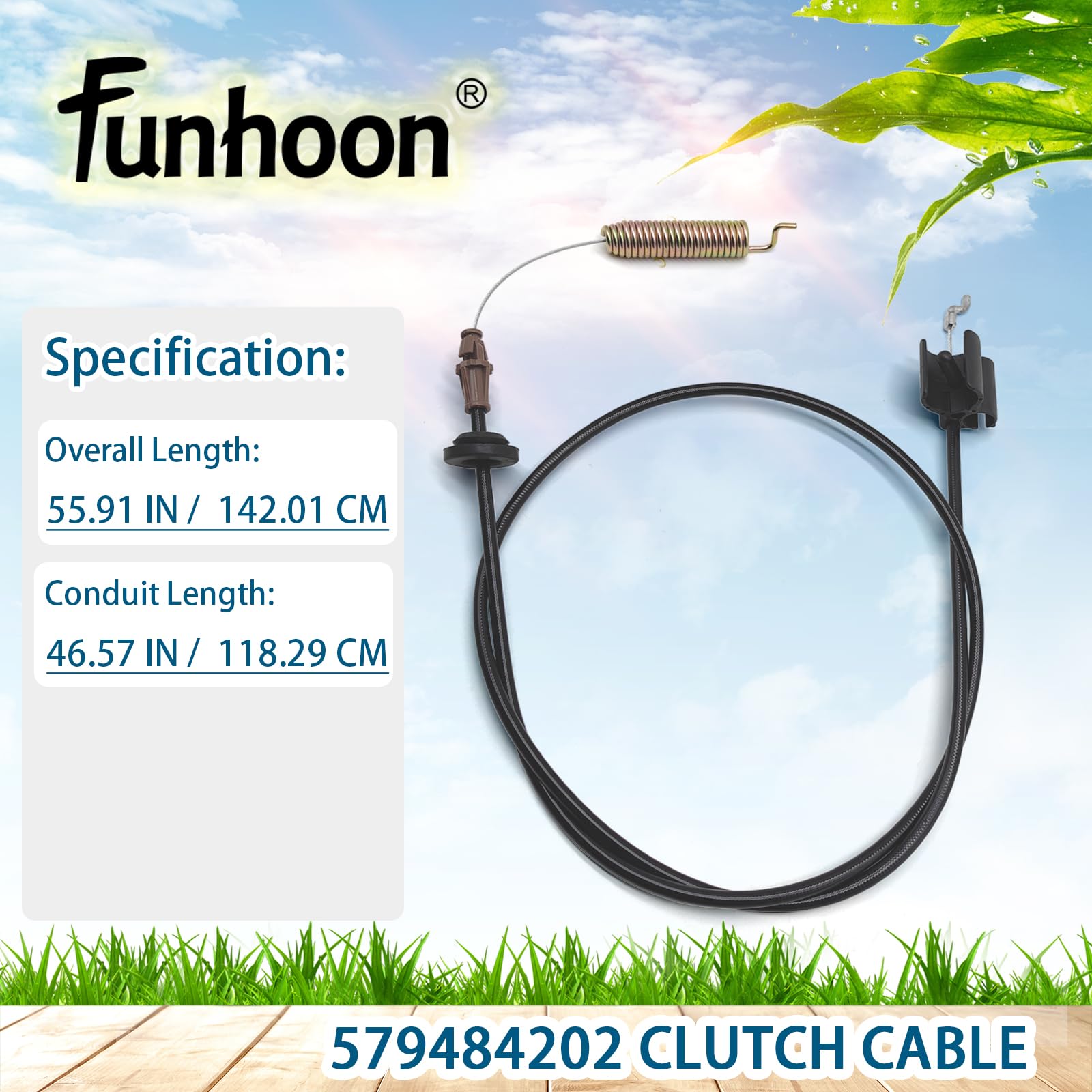 Funhoon detalle de la funda del cable resistente a la intemperie