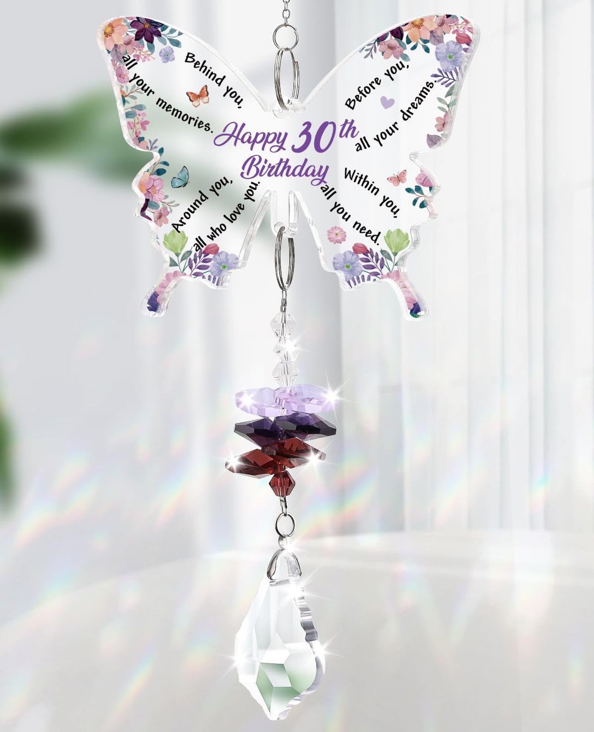 Funnli mariposa frontal mostrando diseño y efecto decorativo