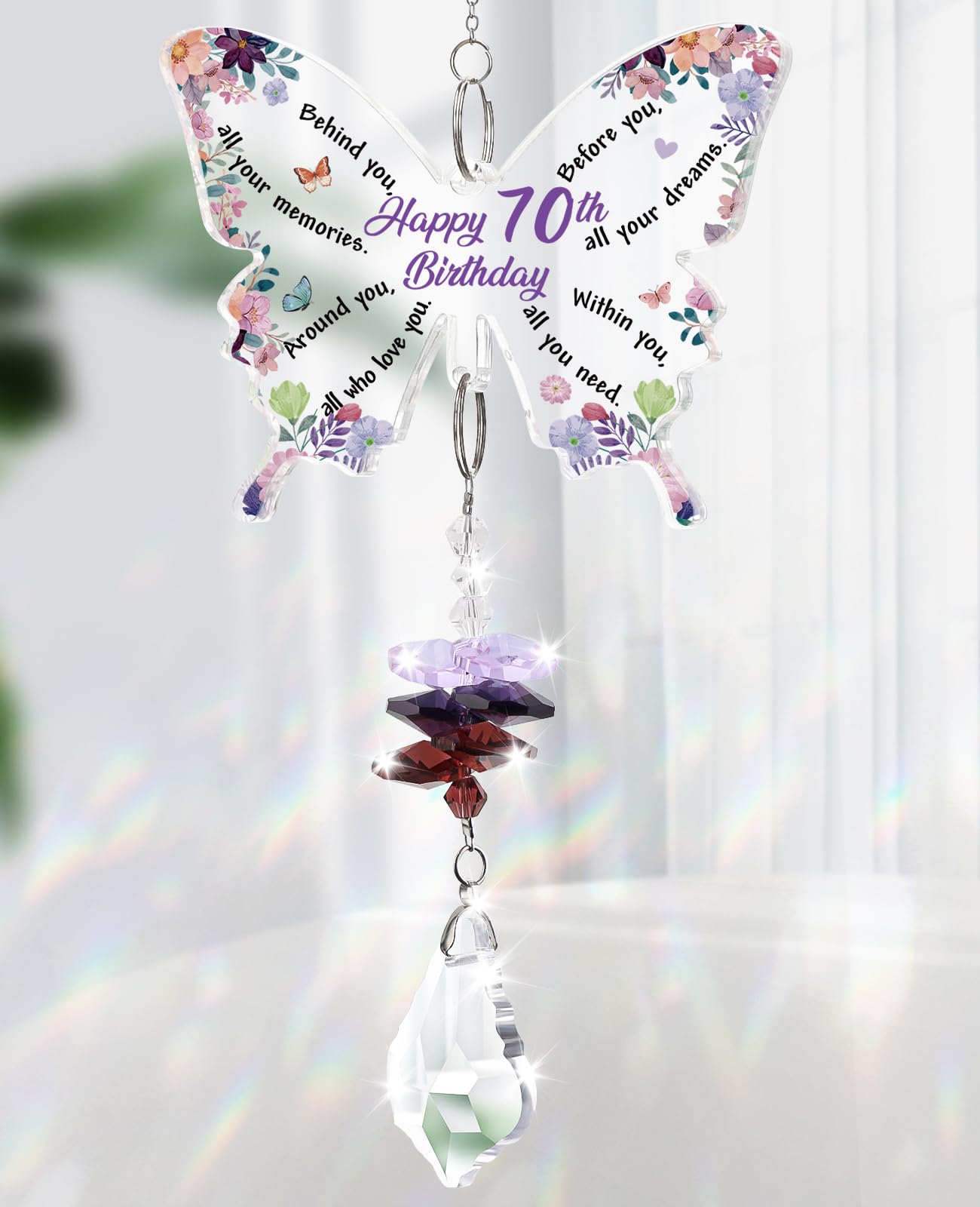 Funnli mariposa frontal mostrando diseño elegante y regalo significativo