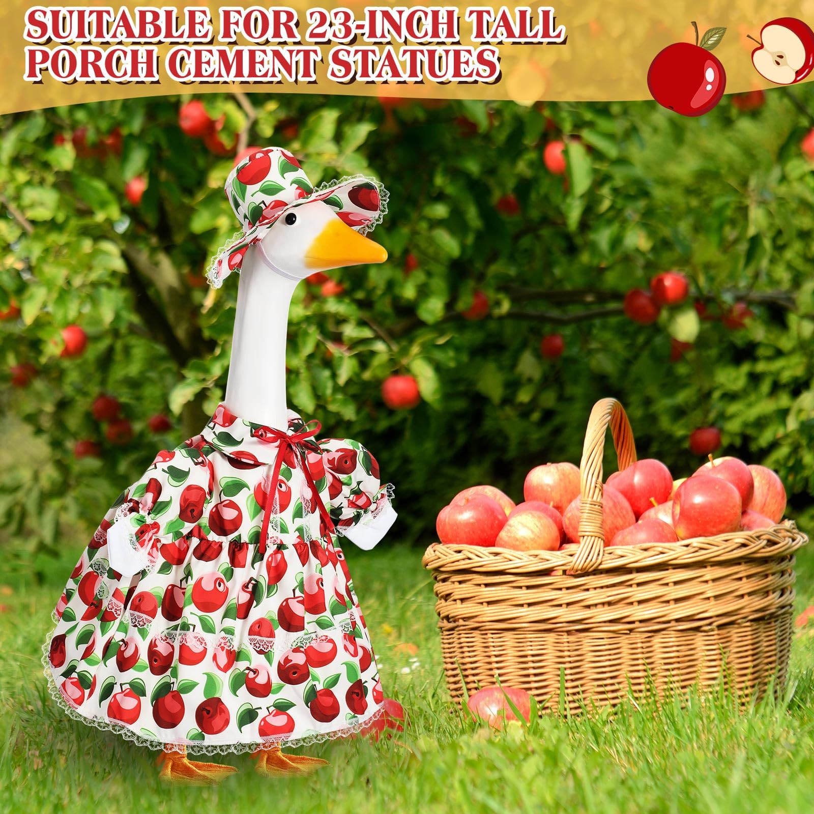 FuWeave comparación escala 23 pulgadas mostrando ajuste y proporción adecuada