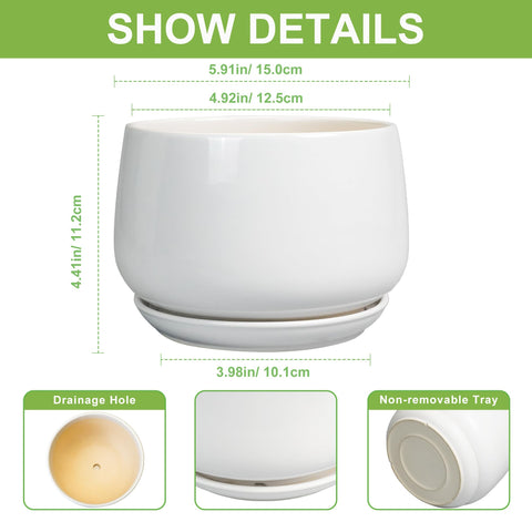 G EPGardening orificio de drenaje con plato protege superficies y controla riego