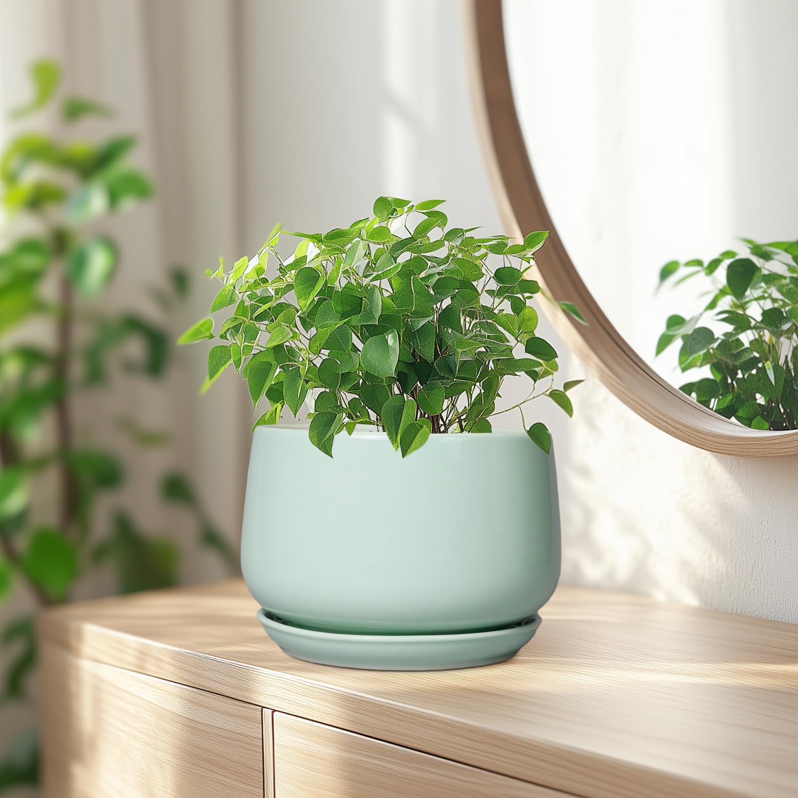 G EPGardening maceta integrada en salón aporta estilo y funcionalidad