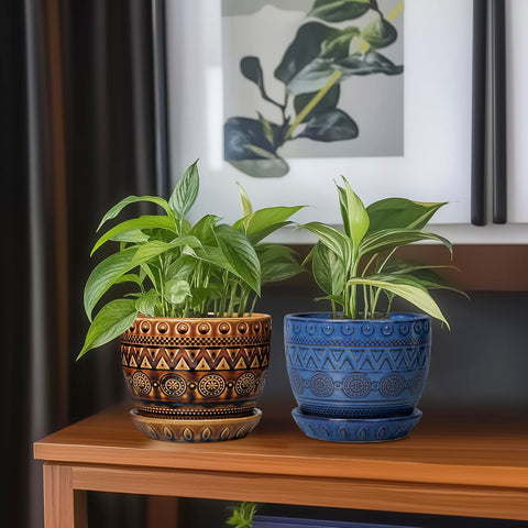 G EPGardening maceta en ambiente decorativo, aporta calidez a la estancia