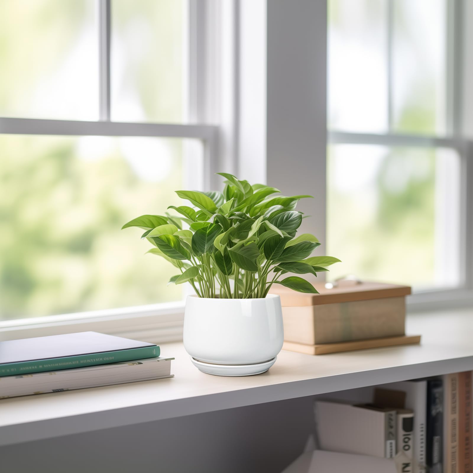 G EPGardening etiqueta y acabado esmaltado que resalta aspecto moderno