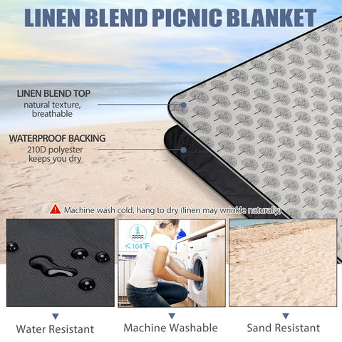 G GOOD GAIN base impermeable protegiendo de humedad y arena