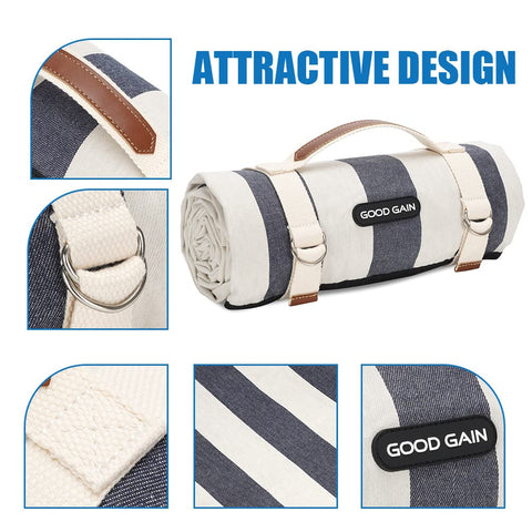 G GOOD GAIN respaldo impermeable que protege contra humedad y tierra