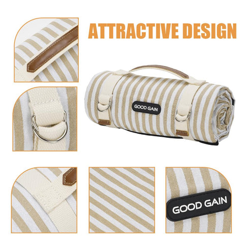 G GOOD GAIN respaldo impermeable protegiendo contra humedad