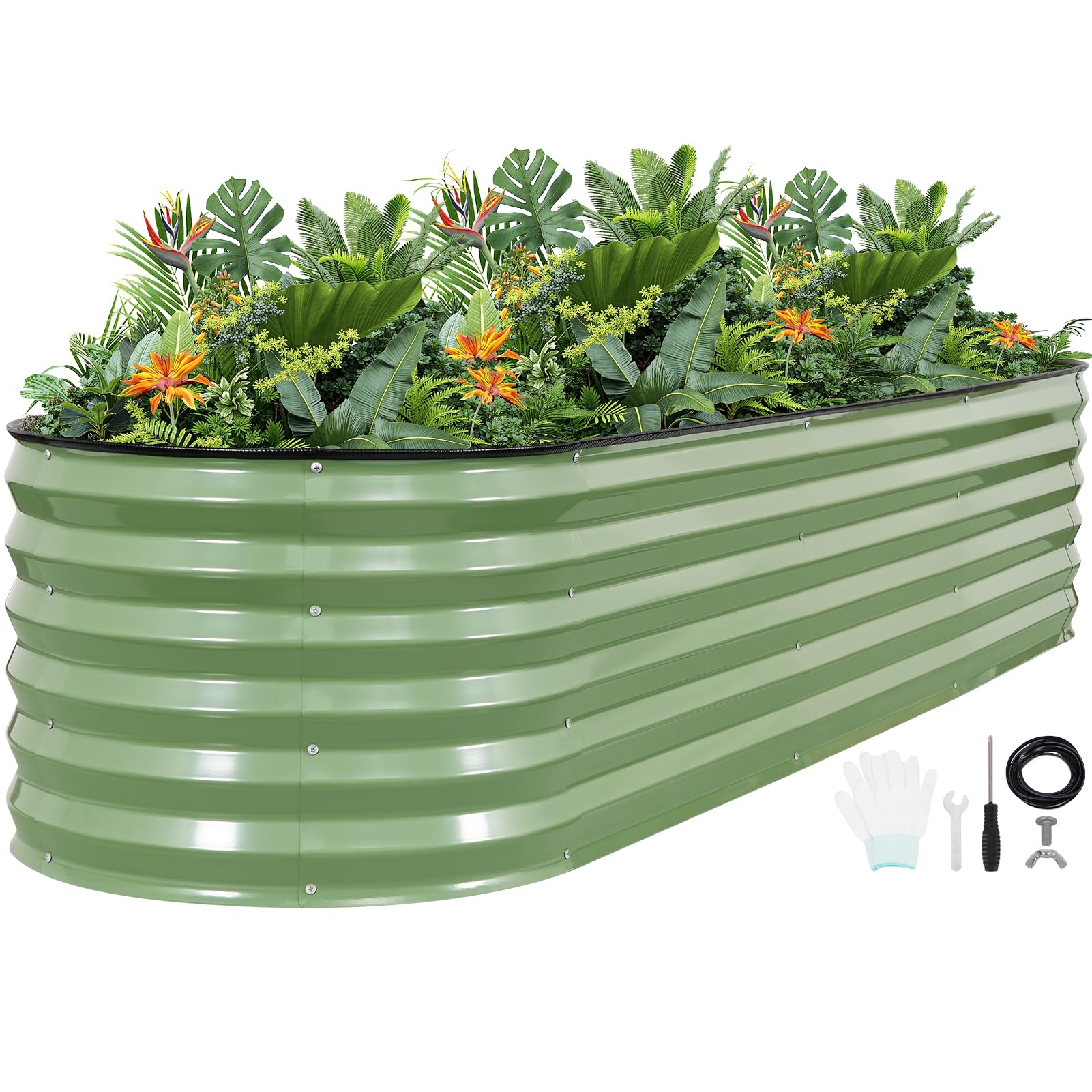 G GOOD GAIN jardinera Oliver frontal mostrando estructura resistente