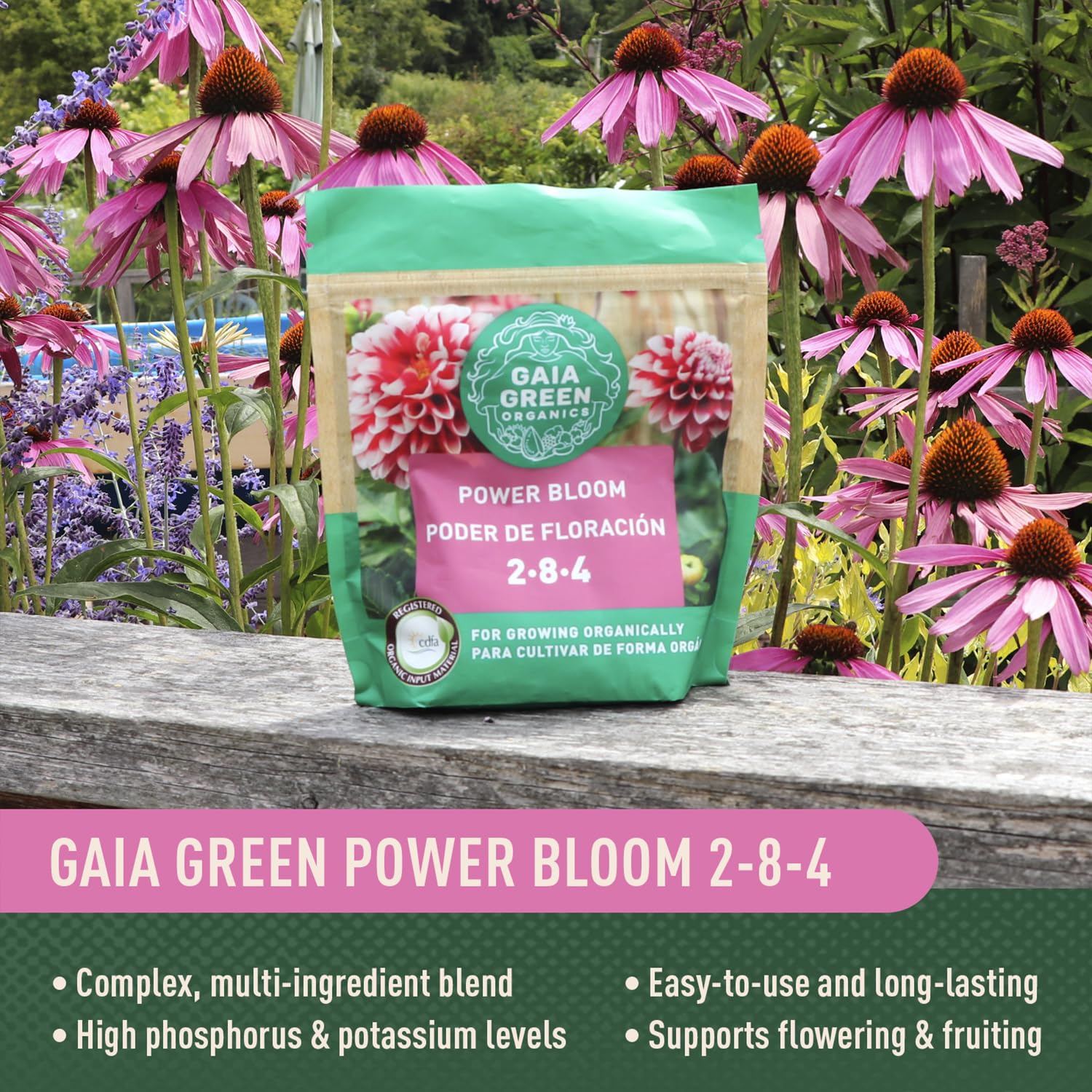 Gaia Green etiqueta con información nutricional que facilita aplicación correcta