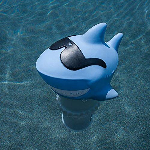 GAME en piscina mostrando escala y distribución de cloro eficaz