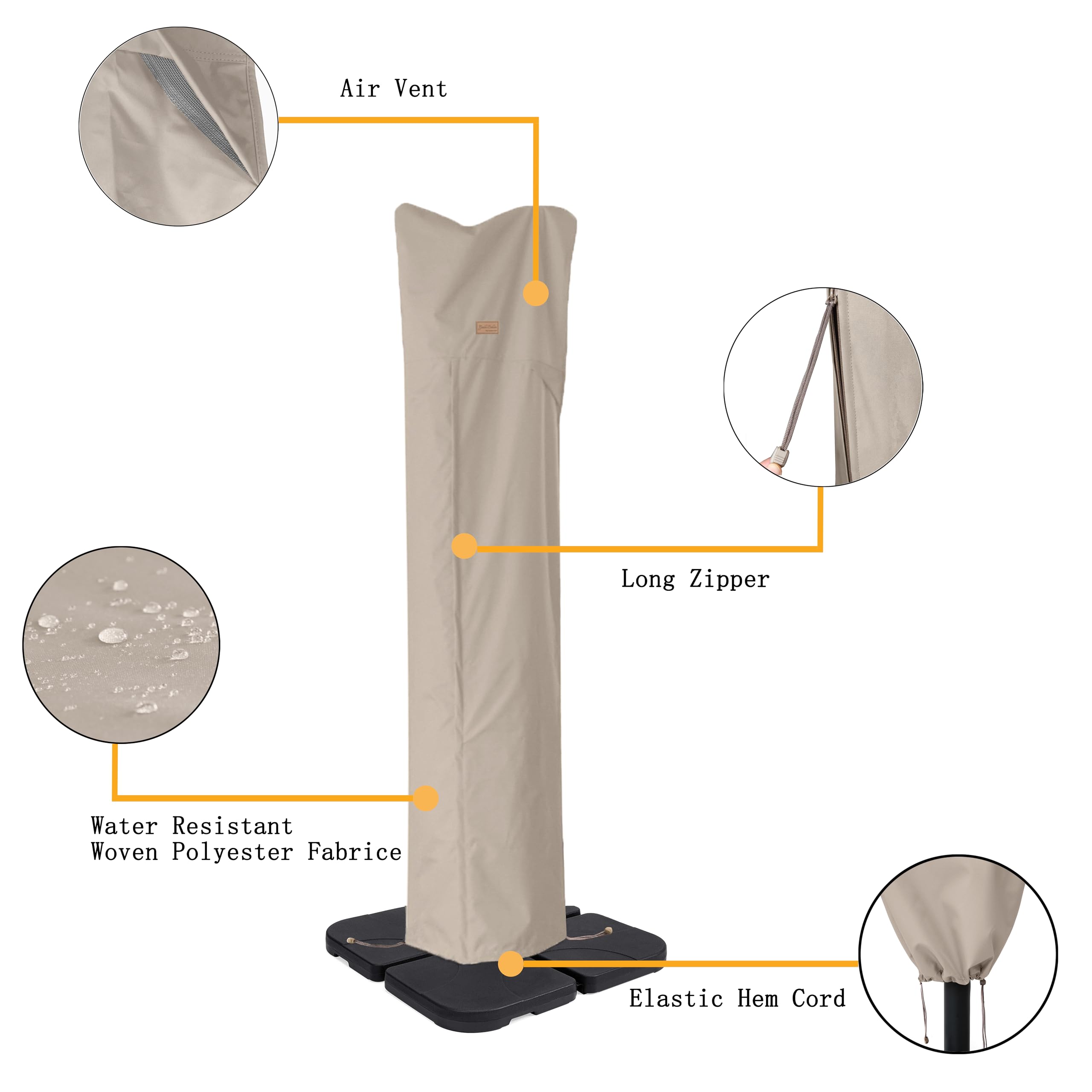 Garden Balsam textura del poliéster con recubrimiento impermeable