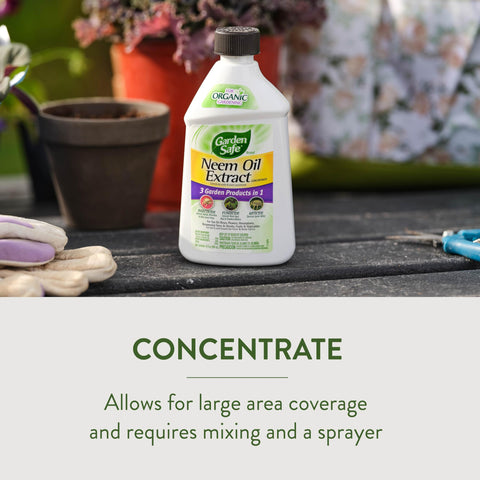 Garden Safe pulverizador cubriendo hojas para protección completa