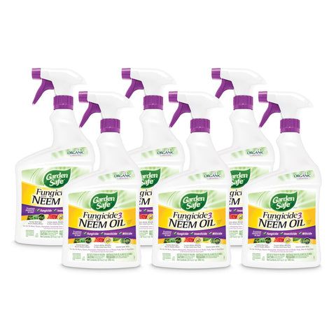 Garden Safe botella frontal mostrando etiqueta y volumen útil para almacenamiento