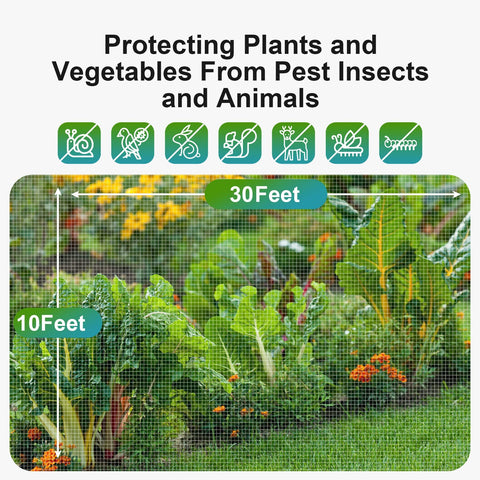 Garden Tailor primer plano de malla 40 mesh que bloquea insectos