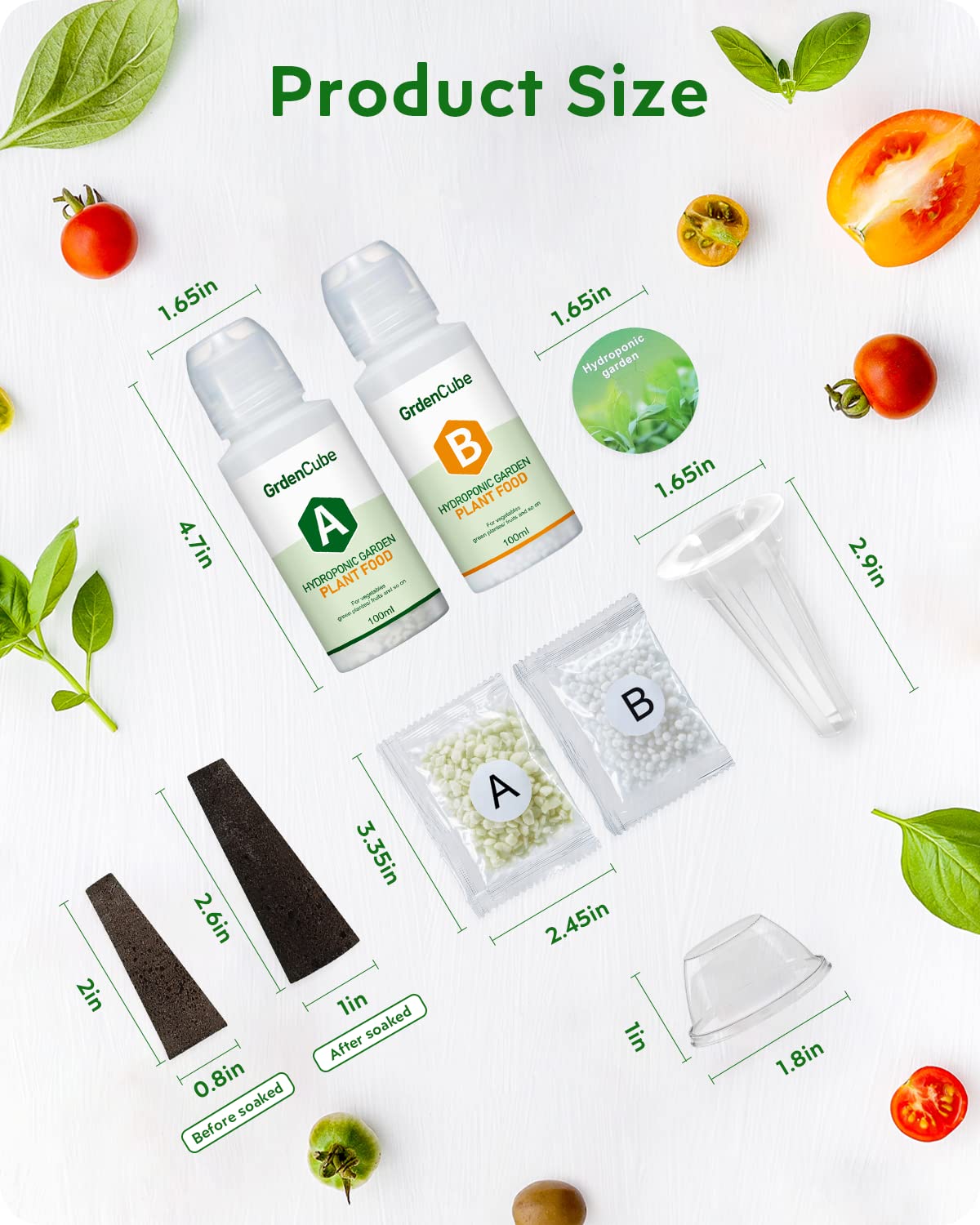 GARDENCUBE etiquetas y pinza organización clara de tus cultivos