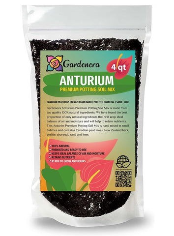 Gardenera bolsa frente del paquete mostrando marca y volumen, facilita elección