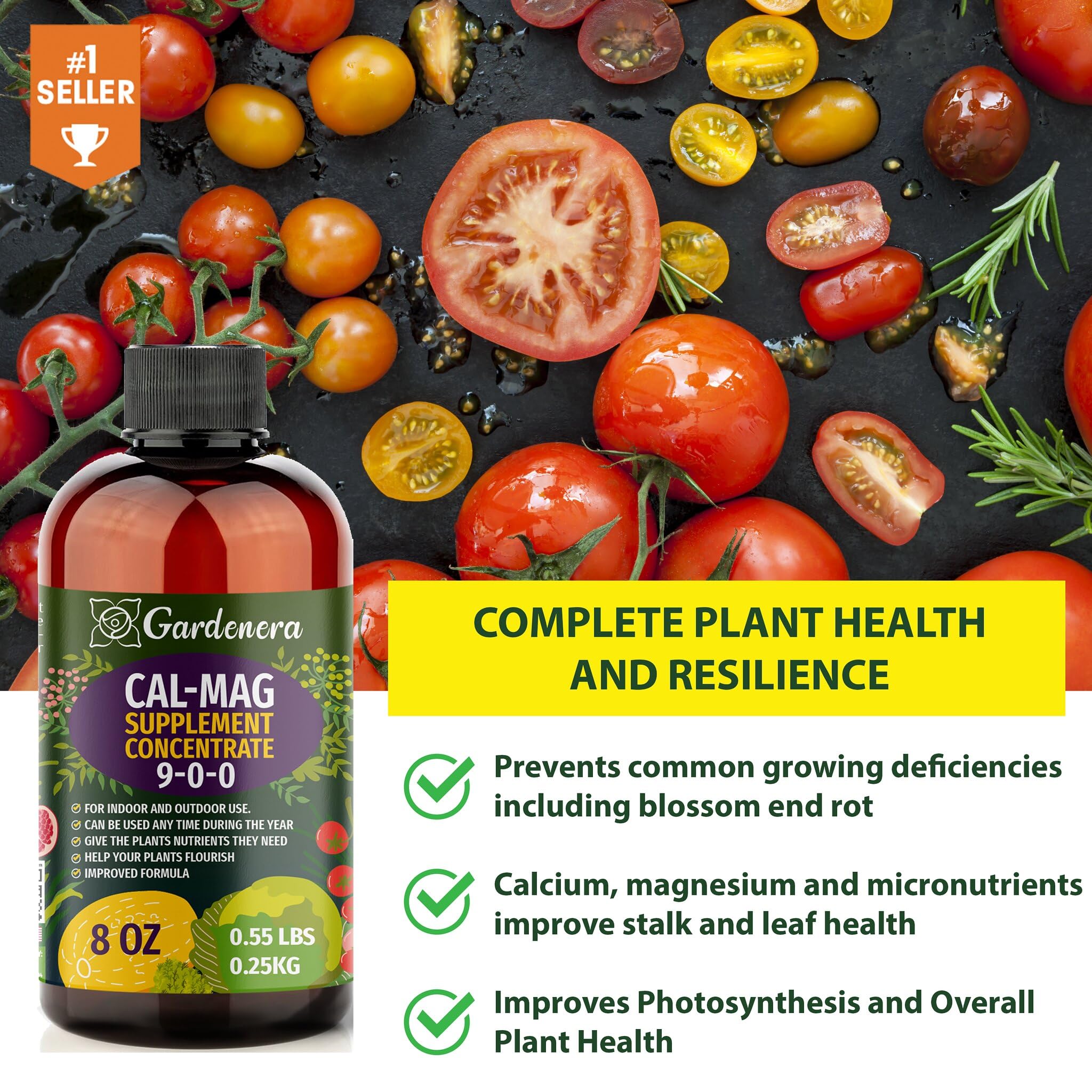 Gardenera aplicación con pulverizador foliar beneficiando hojas y absorción rápida