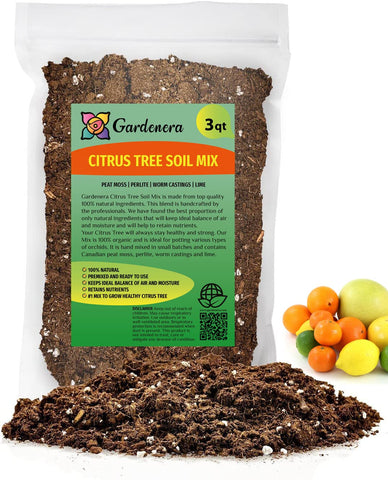 Gardenera bolsa frontal mostrando mezcla lista para macetas y cultivo orgánico