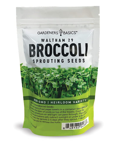 Gardeners Basics bolsa frontal 1 libra mostrando diseño y sello USA