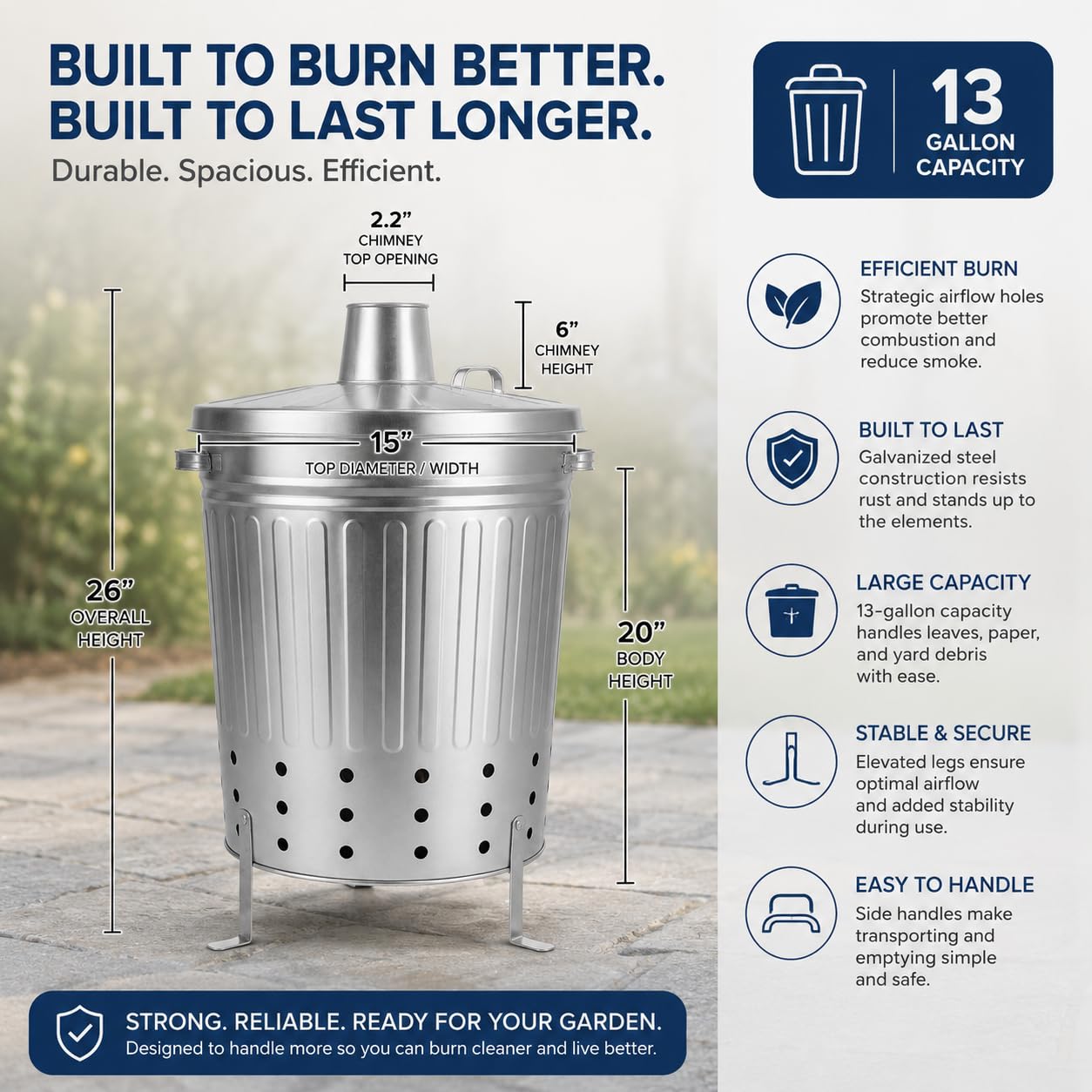 Gardenised primer plano del acero galvanizado que resiste la intemperie