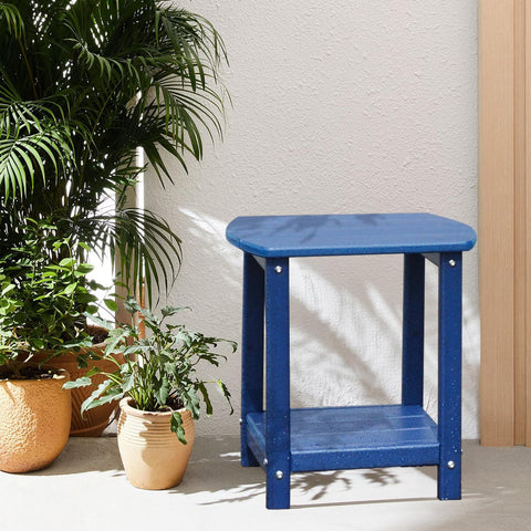 GARDENSTAR mesa en patio junto a piscina, práctico para bebidas