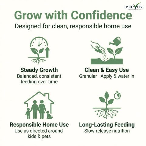 GARDENWISE esparcido en suelo de jardín para árboles frutales