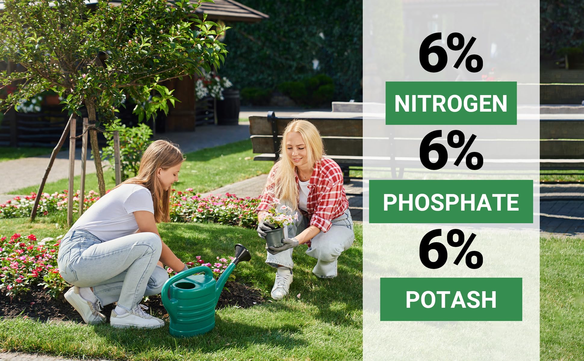 Gardenwise embalaje con folleto informativo y uso doméstico