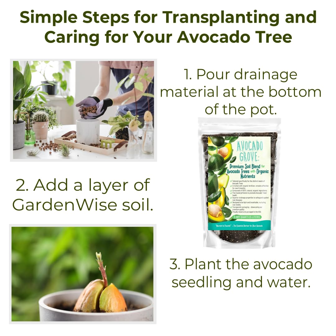 GARDENWISE vermicompost y nutrientes orgánicos visibles, nutrición prolongada
