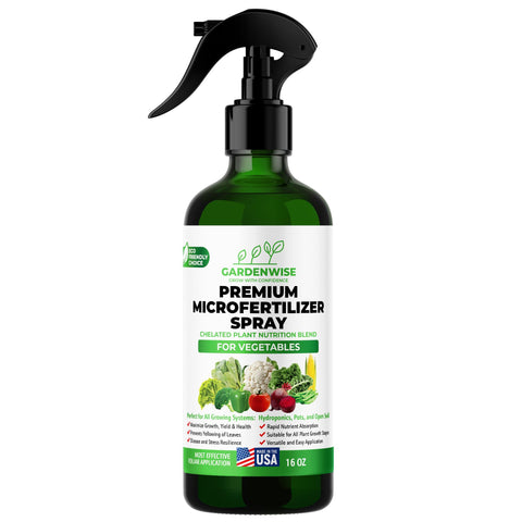 GARDENWISE botella frontal 16 oz mostrando etiqueta y uso fácil