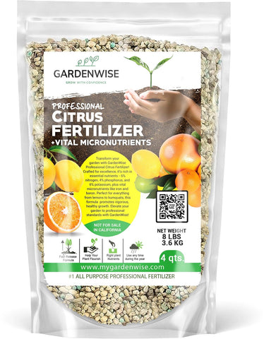 GARDENWISE frente del envase mostrando tamaño y uso claro