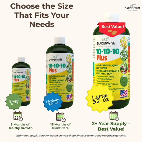 GARDENWISE jardín con flores y césped verde, efecto estético saludable