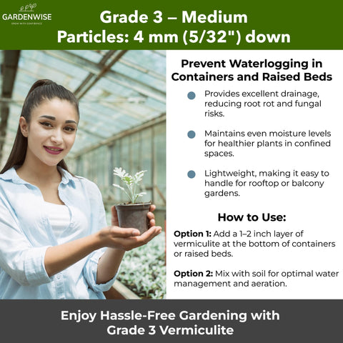 GARDENWISE en bandeja de cultivo de hongos mostrando ambiente húmedo controlado
