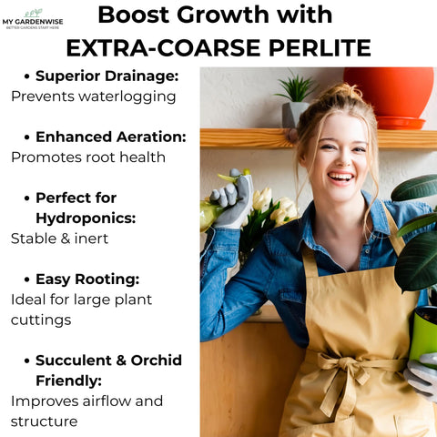 GARDENWISE comparación de tamaño 15 qt para cálculo de cantidad