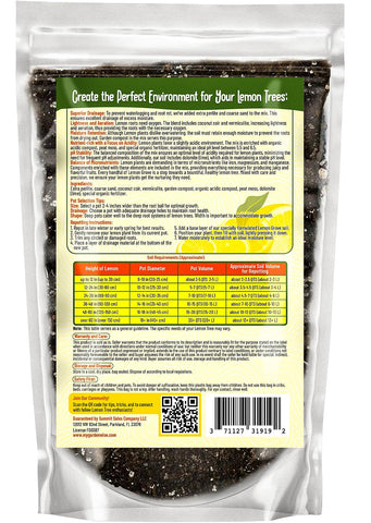 GARDENWISE primer plano de textura con perlita y fibra de coco para buen drenaje