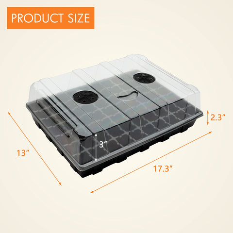 Gardzen bandeja con plántulas en interior, ideal para comenzar huertos en casa