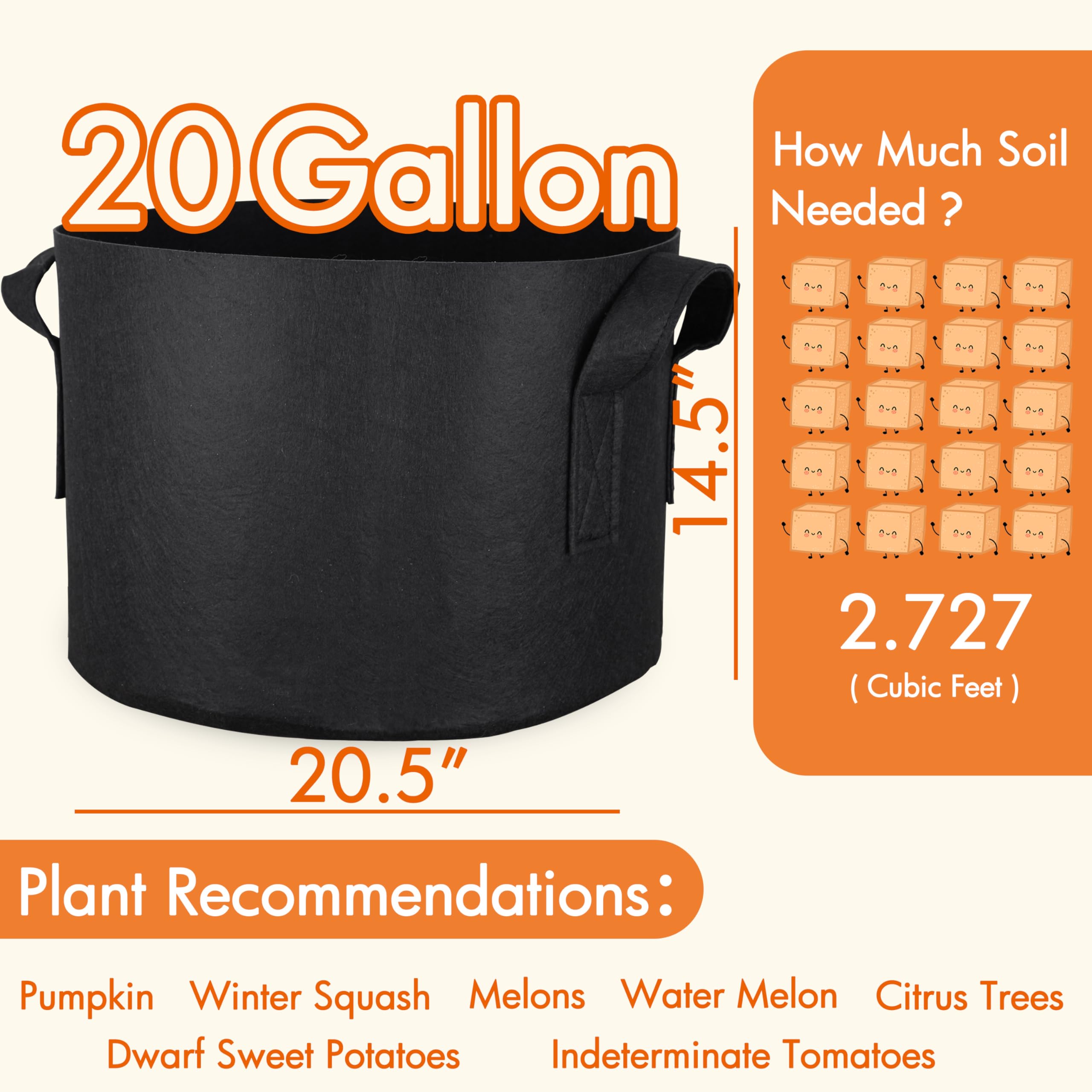 Gardzen bolsa plegada y guardada ahorro de espacio práctico